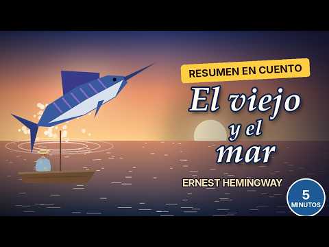 Ilustración del video de El viejo y el mar en Ya me lo leí